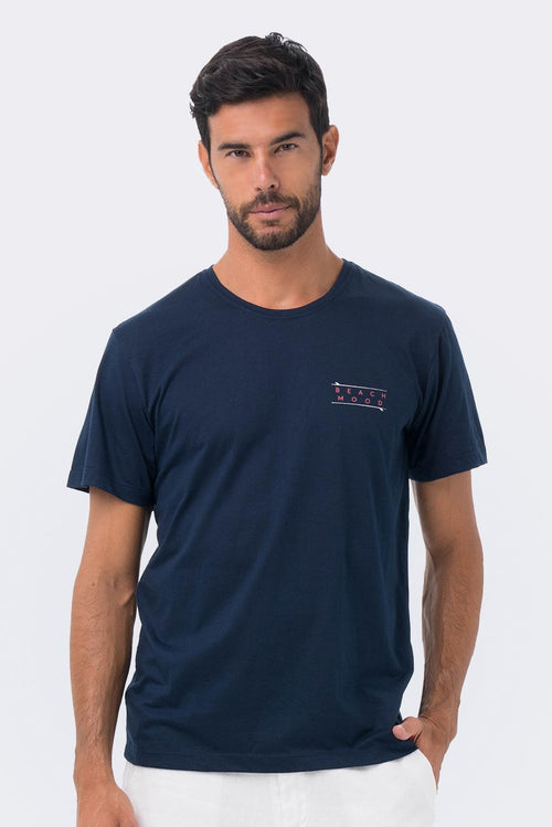 By The Sea T-shirt Navy Beach Mood