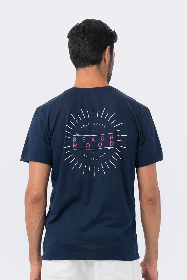 By The Sea T-shirt Navy Beach Mood