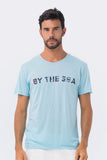 Basic Men T-shirt Blue - By The Sea Bali