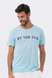 Basic Men T-shirt Blue - By The Sea Bali