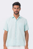 Maui Linen Shirt S/S Green