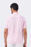 Maui Linen Shirt S/S Pink