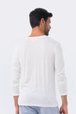 Basic light jersey L/S T-shirt White - By The Sea Bali