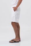 Linen Bermuda White