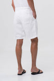 Linen Bermuda White