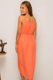 Kyoto Linen Dress Orange