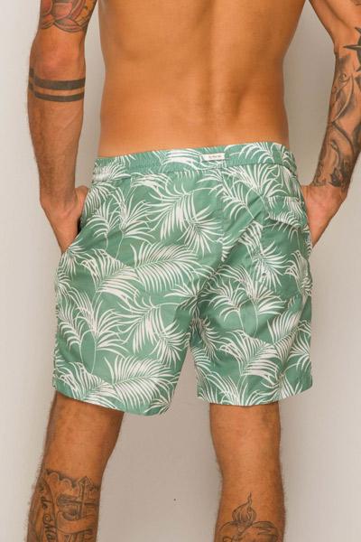 Men's Swimming Trunk Green