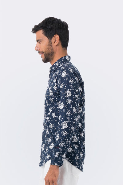 Classic Shirt Long Sleeve Navy