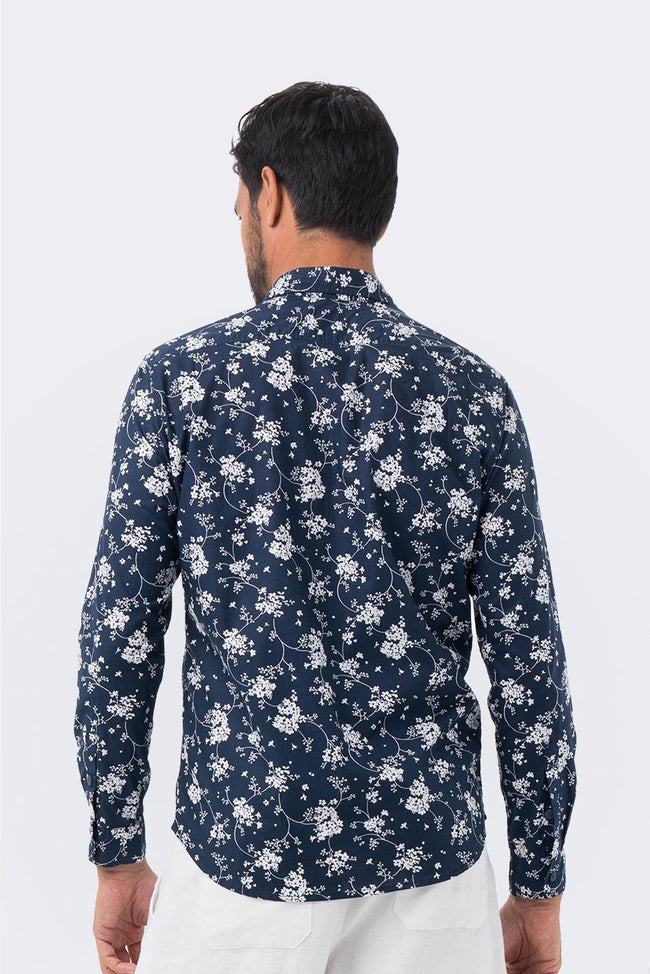 Classic Shirt Long Sleeve Navy