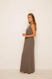 Maxi Princess Dress Grey