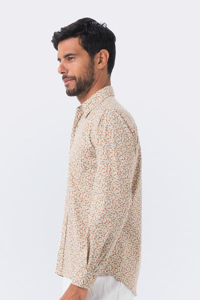 Liberty Shirt L/S Brown