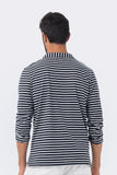 Nautical Stripe Pullover Navy