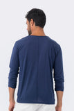Basic light jersey L/S T-shirt Navy - By The Sea Bali
