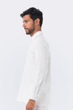 Poet White Shirt L/S White