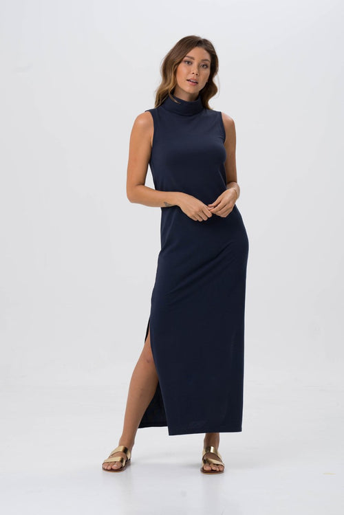 Formosa Maxi Tube Dress Navy