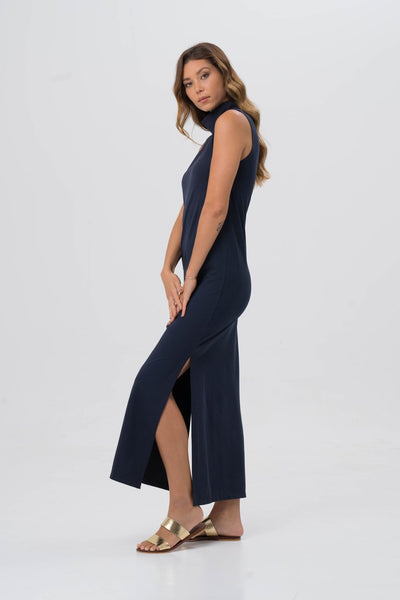 Formosa Maxi Tube Dress Navy