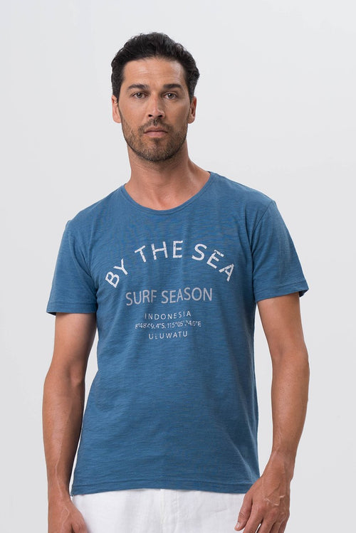 By the Sea Surf Season Blue