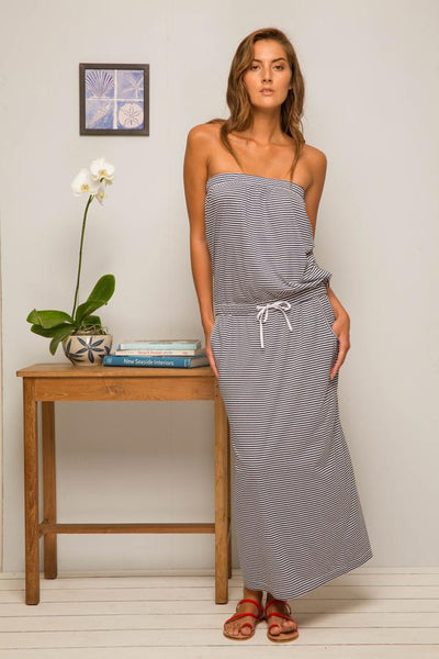 Loose tube dress Navy