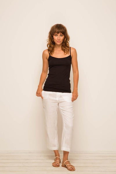 Basic Tank Top Black - By The Sea Bali