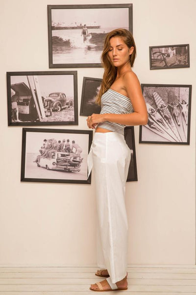 Tube Top short Off White