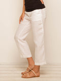Chiara Linen Pants White