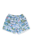 Kids Swimtrunk Blue Sailboat