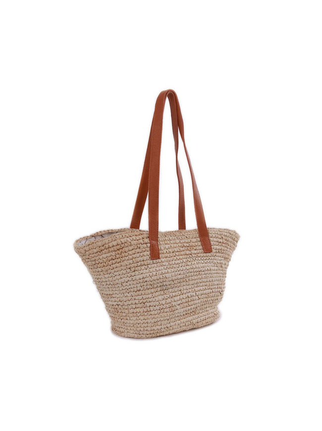 Straw bag