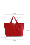 Lora Oversize Bag Red