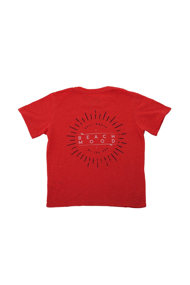 Kids printed T-shirt Coral Beach Mood