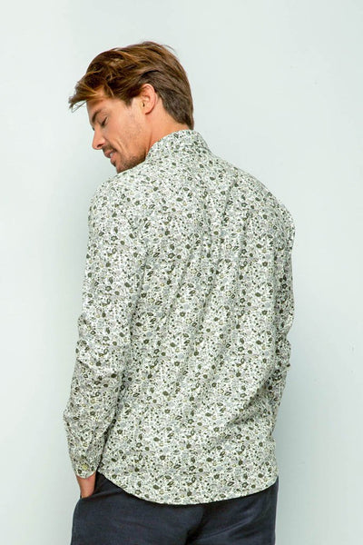 Liberty Flower Shirt L/S White