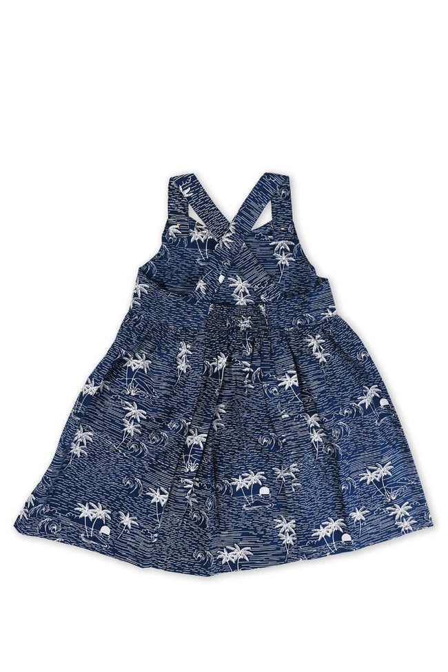 Crisscross Dress Navy