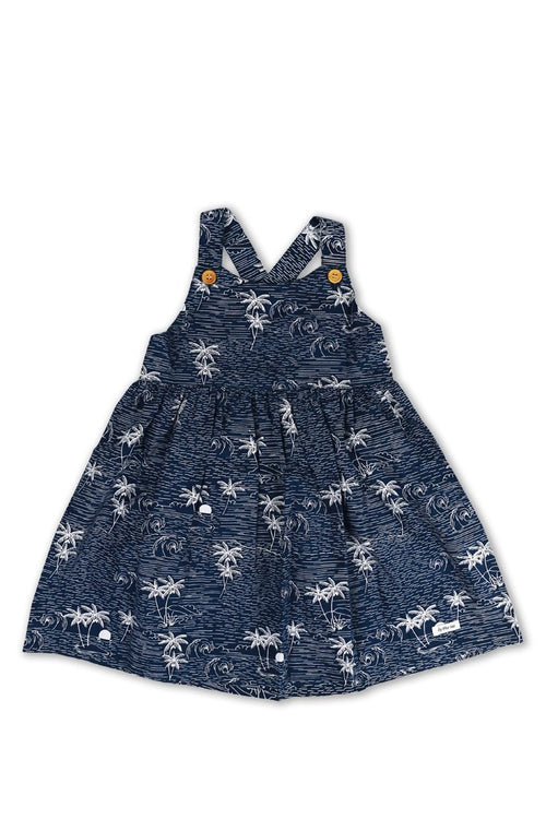 Crisscross Dress Navy