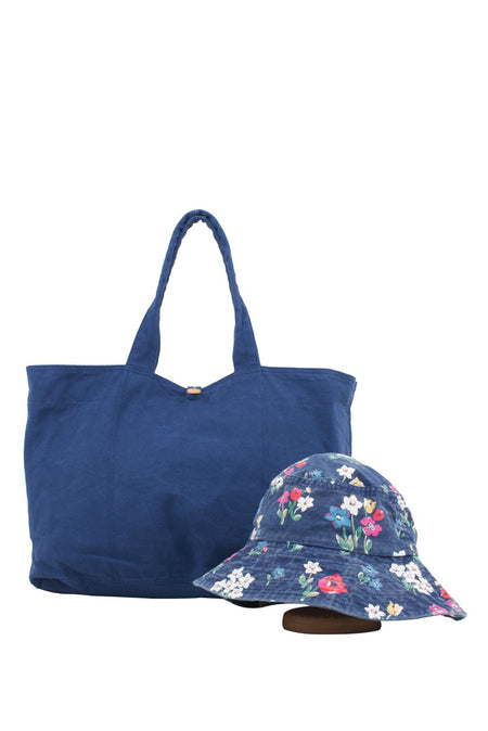 Jungle Bag & Hat Set  Blue
