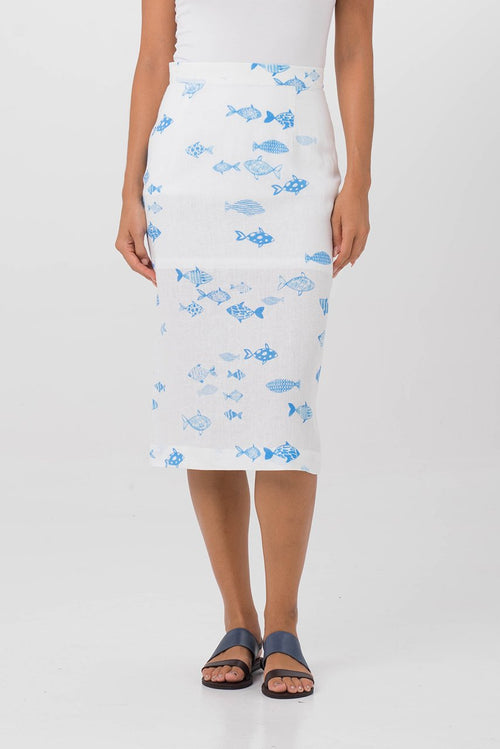 Saint Lucia Midi Skirt - By The Sea Bali