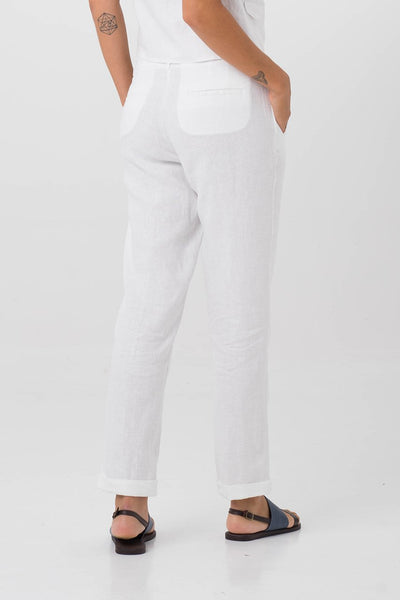 Hampton Pants White - By The Sea Bali