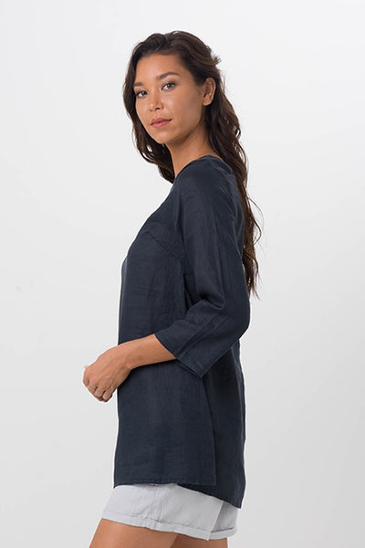 Fremantle Shirt Navy - By The Sea Bali