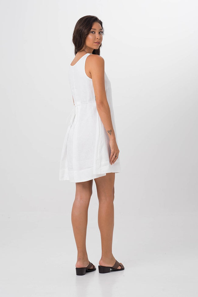 Grenada Dress White - By The Sea Bali