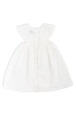 Linen Kids Dress White