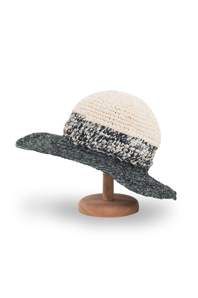 Stripe Fedora Hat